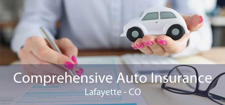 Comprehensive Auto Insurance Lafayette - CO