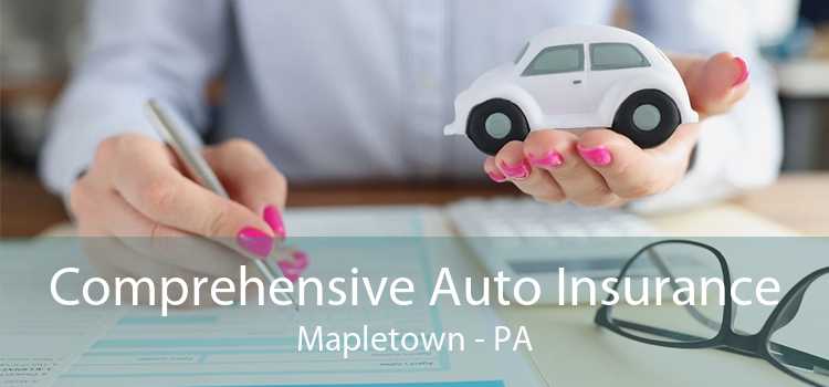 Comprehensive Auto Insurance Mapletown - PA