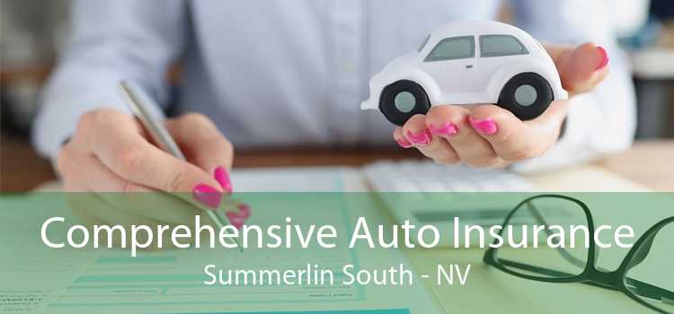 Comprehensive Auto Insurance Summerlin South - NV