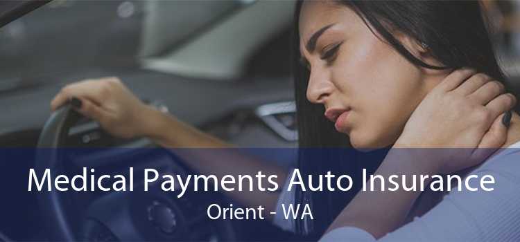Medical Payments Auto Insurance Orient - WA