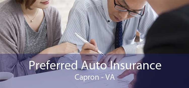 Preferred Auto Insurance Capron - VA