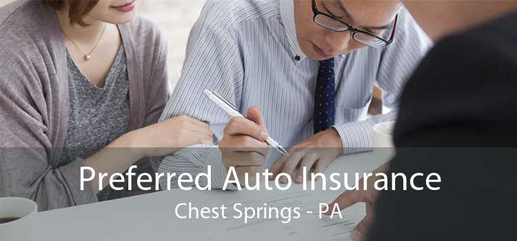 Preferred Auto Insurance Chest Springs - PA