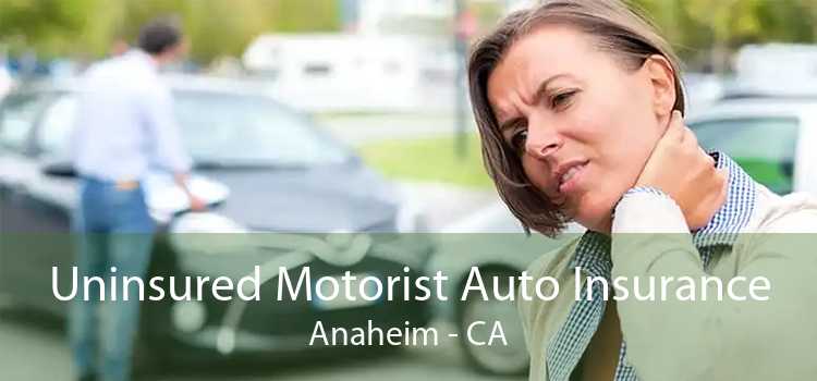 Uninsured Motorist Auto Insurance Anaheim - CA