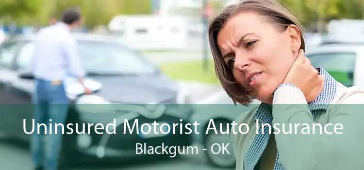 Uninsured Motorist Auto Insurance Blackgum - OK